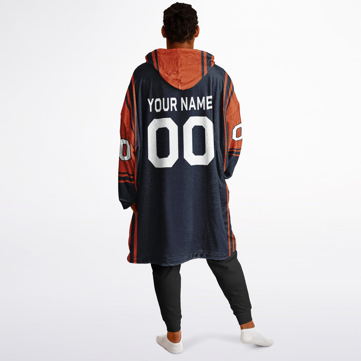Navy/Orange Bold