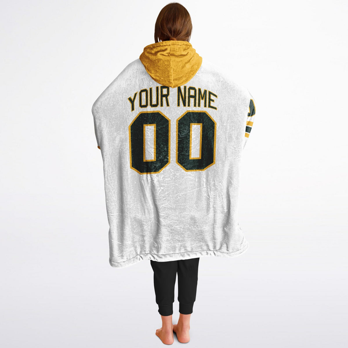 Green/Gold/White Superfan Reversible
