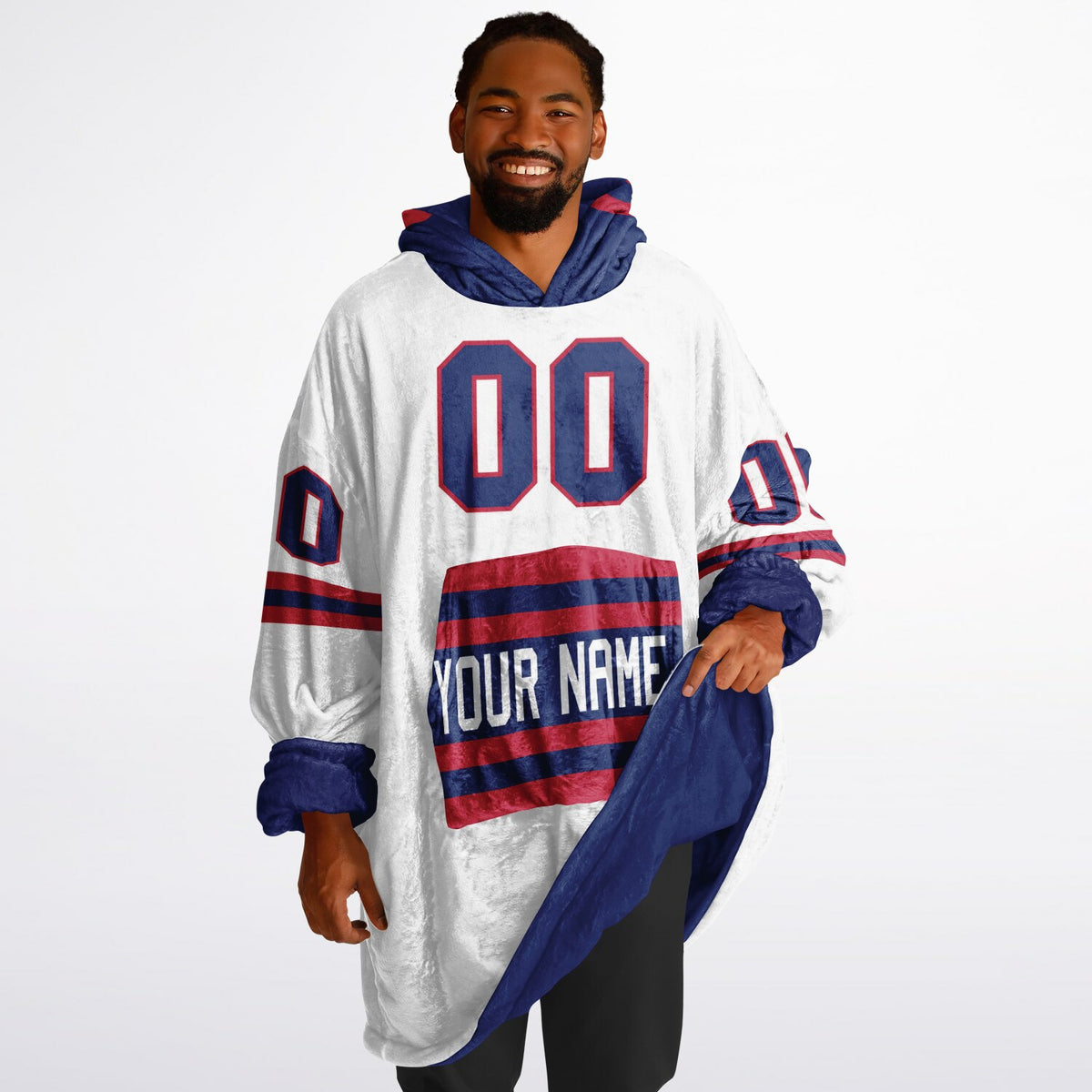 Dark Blue/Red Superfan Reversible