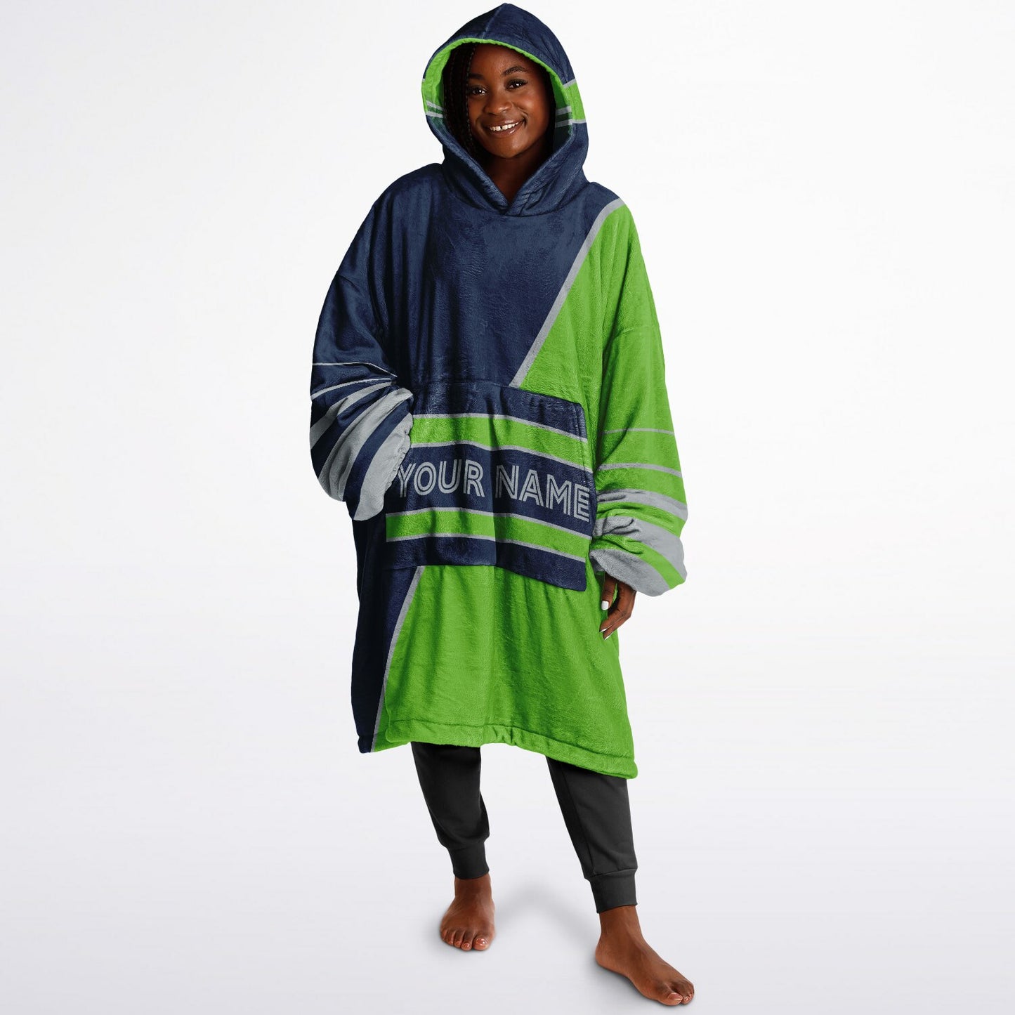 Navy/Green/Gray Everyday Reversible