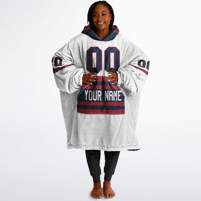 Nautical Blue/Red Superfan Reversible