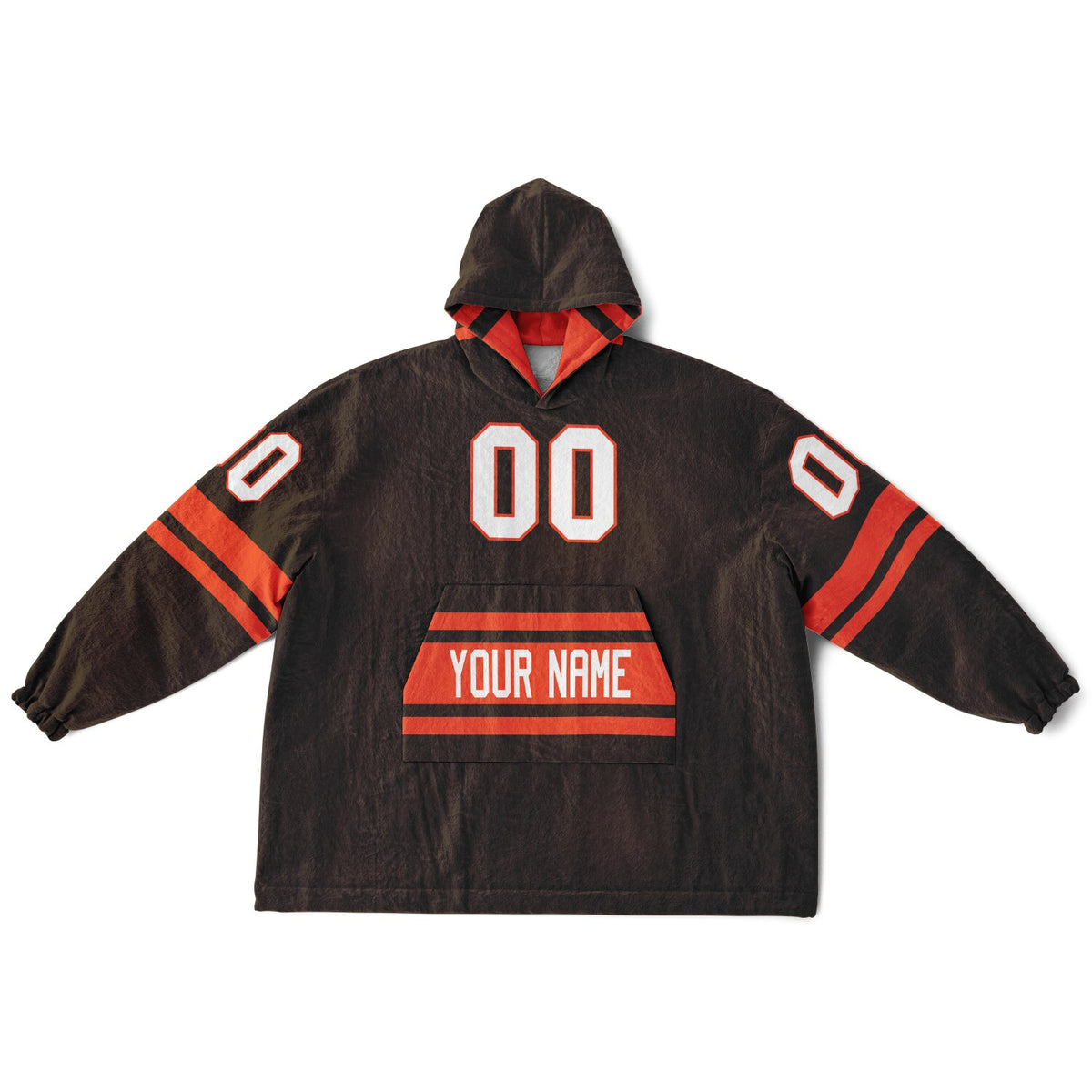 Brown/Orange Superfan Reversible