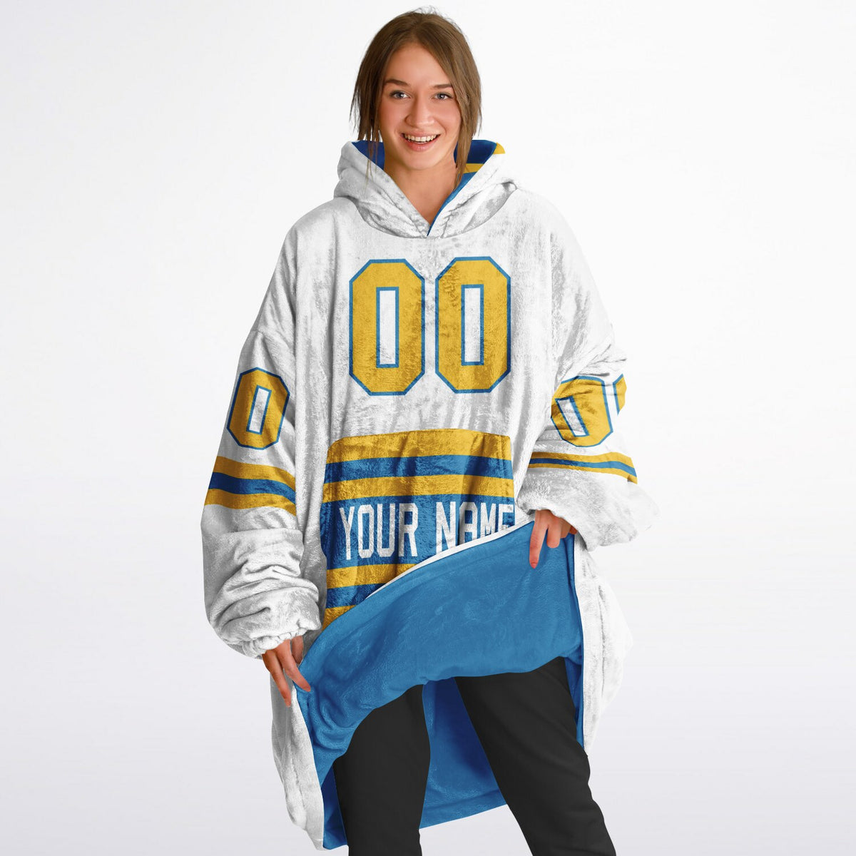 Blue/Gold Superfan Reversible