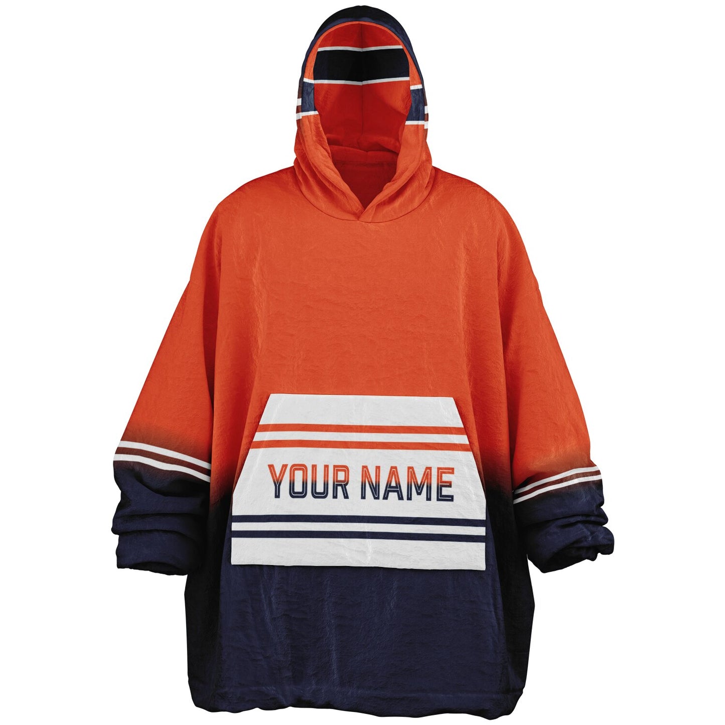 Orange/Navy/White Everyday Reversible