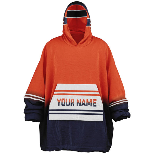 Orange/Navy/White Everyday Reversible