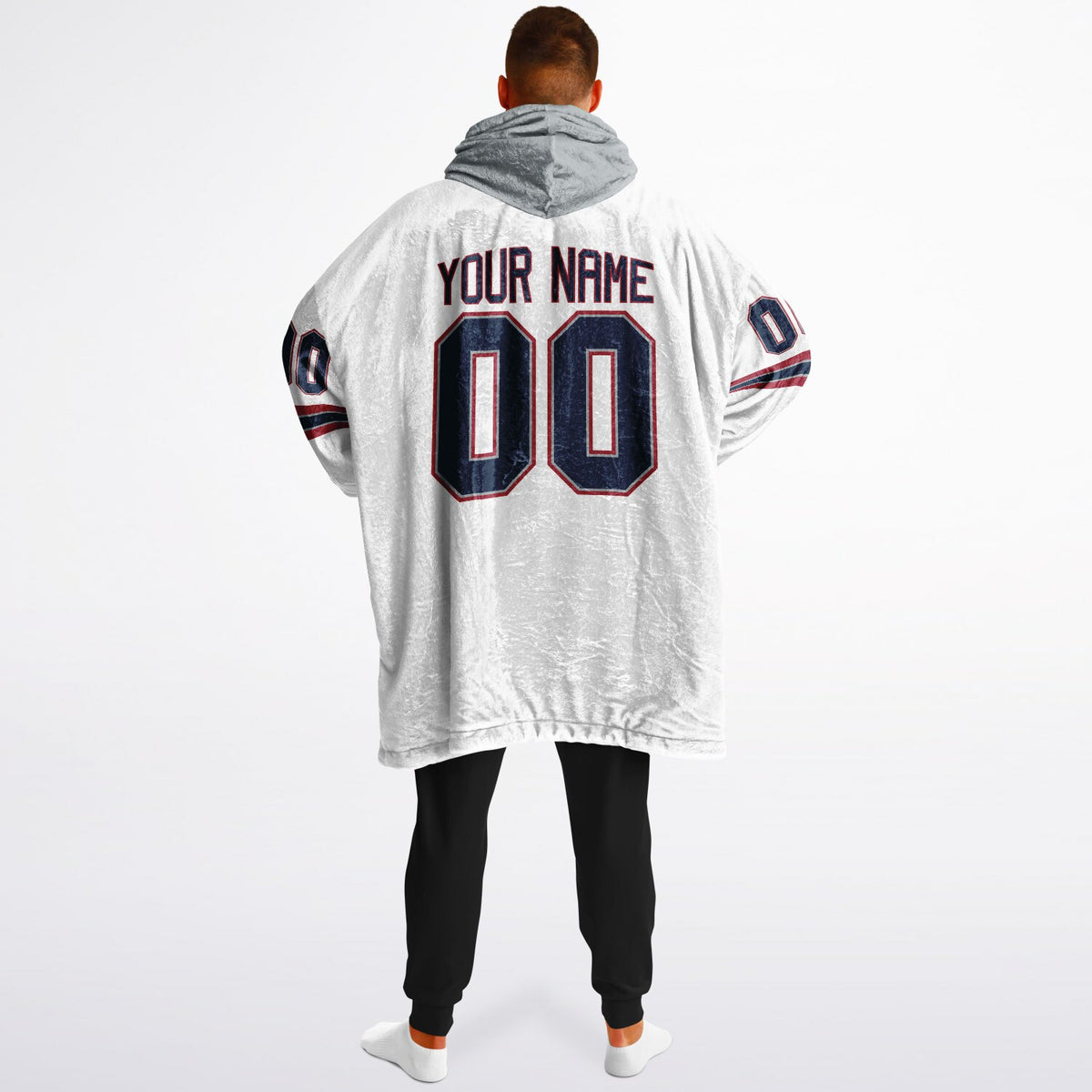 Navy/Red/Silver Superfan Reversible
