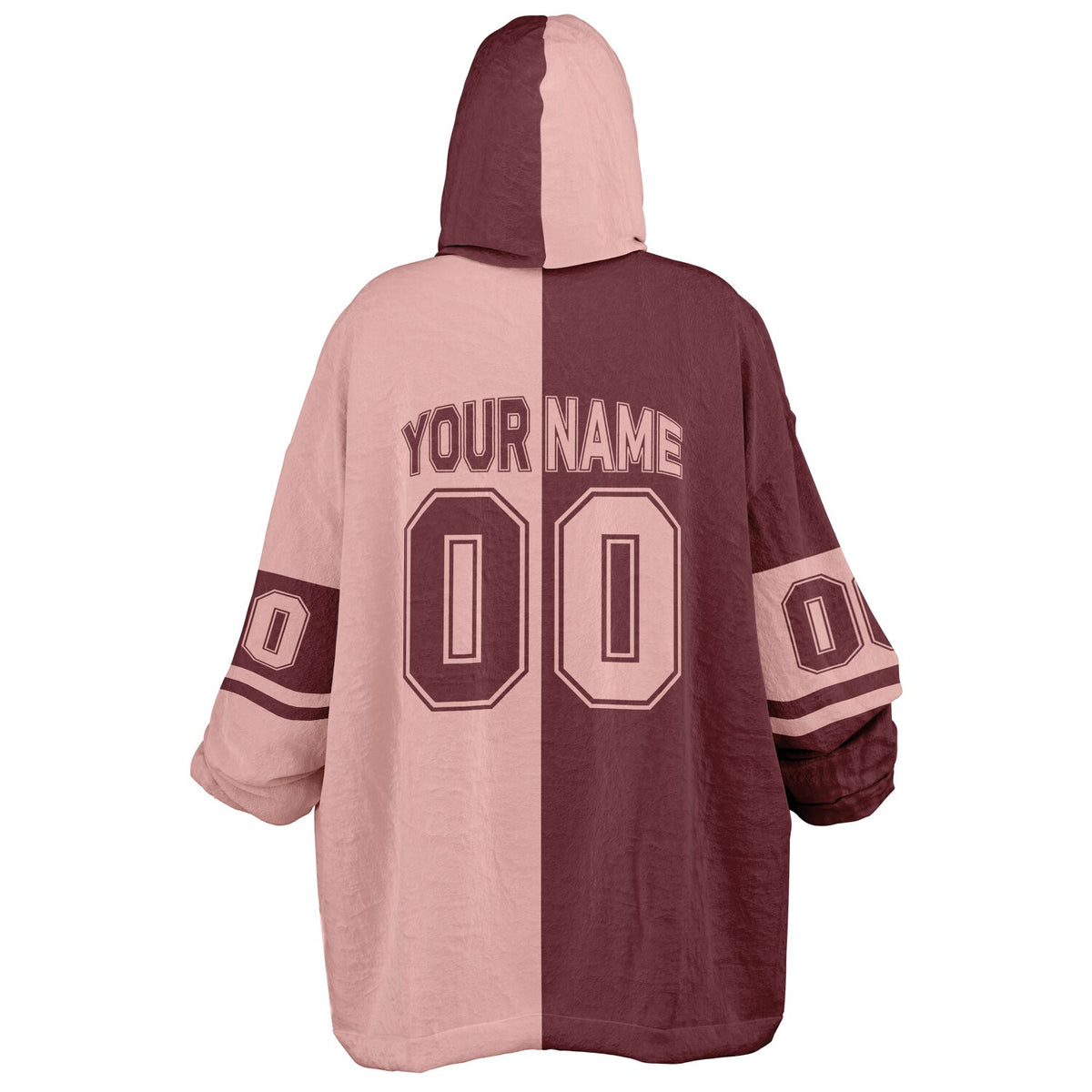 Burgundy & Blush Pink Halftime
