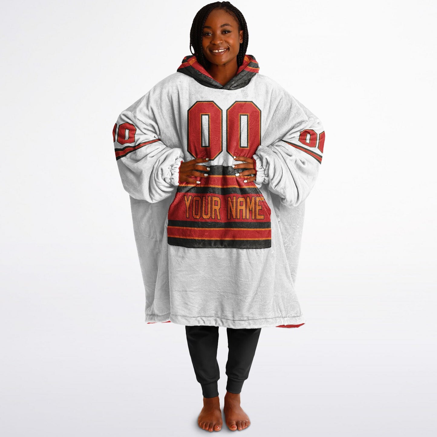 Red/Pewter/Orange Superfan Reversible
