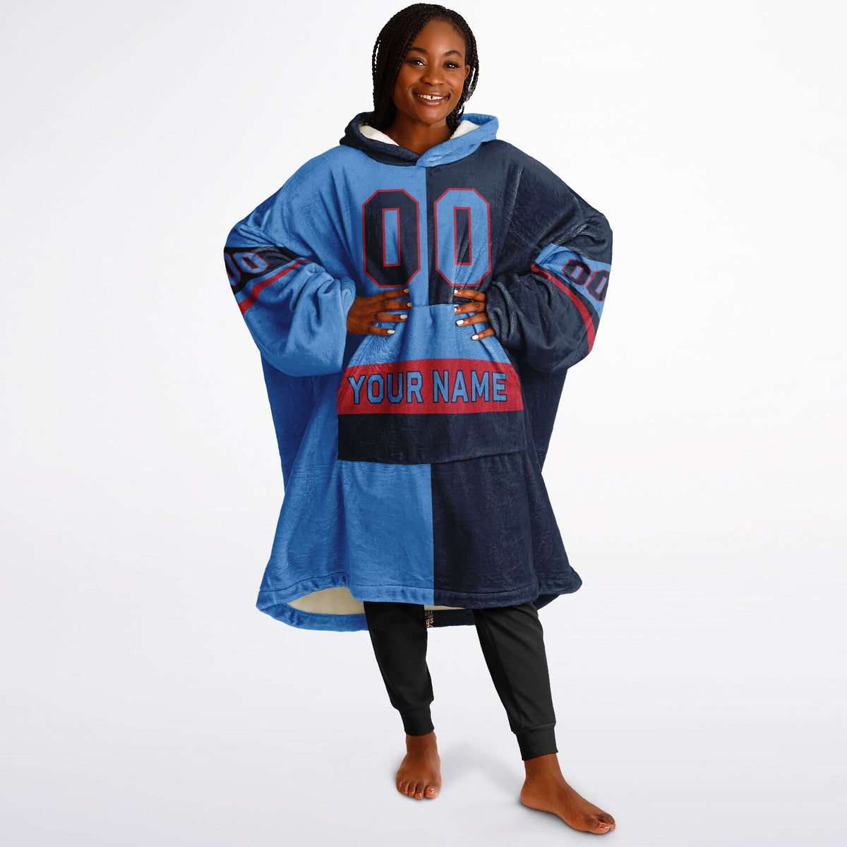 Light Blue/Navy/Red Halftime