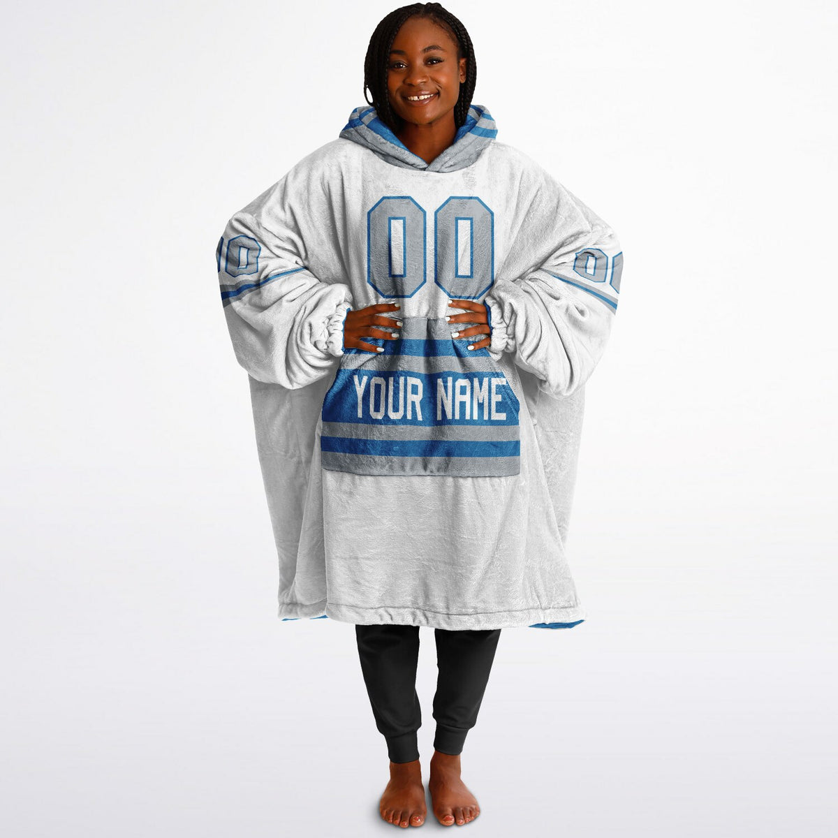 Blue/Silver Superfan Reversible