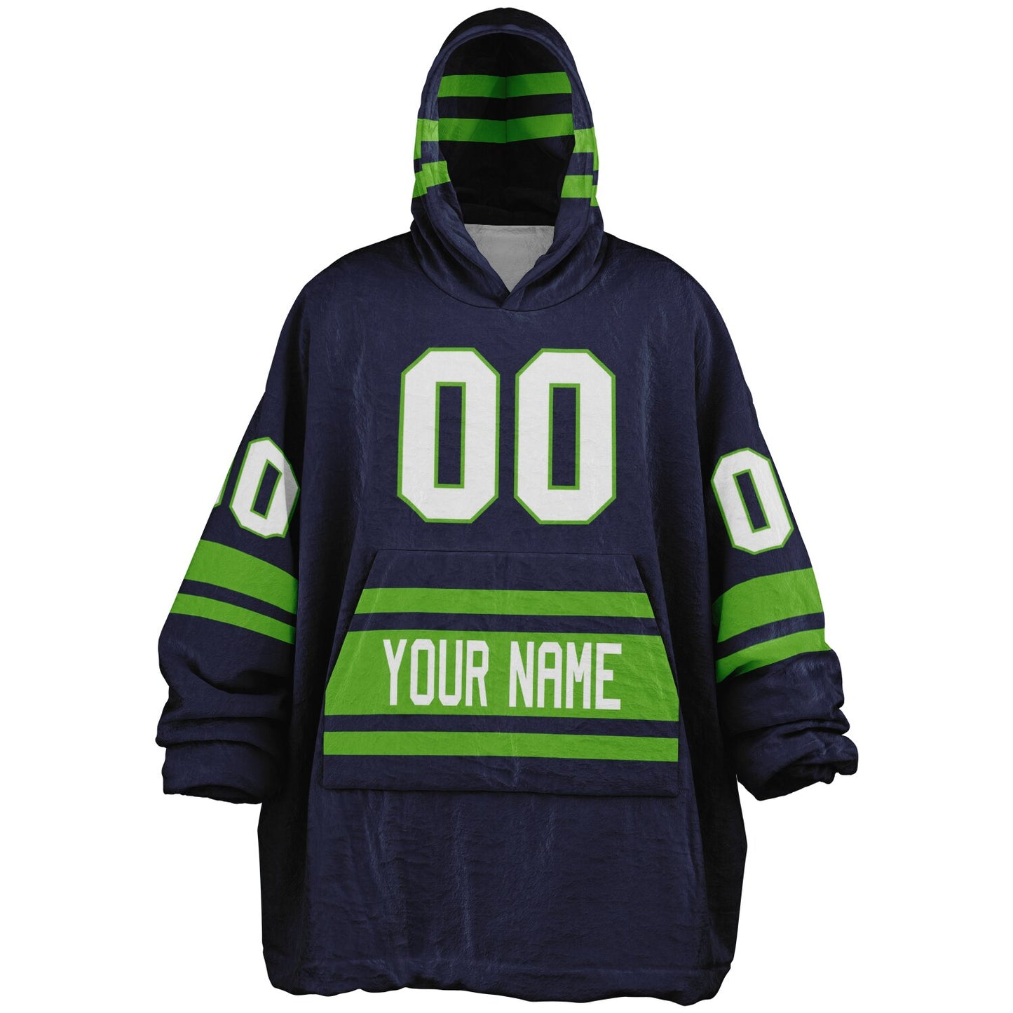 Navy/Green Superfan Reversible