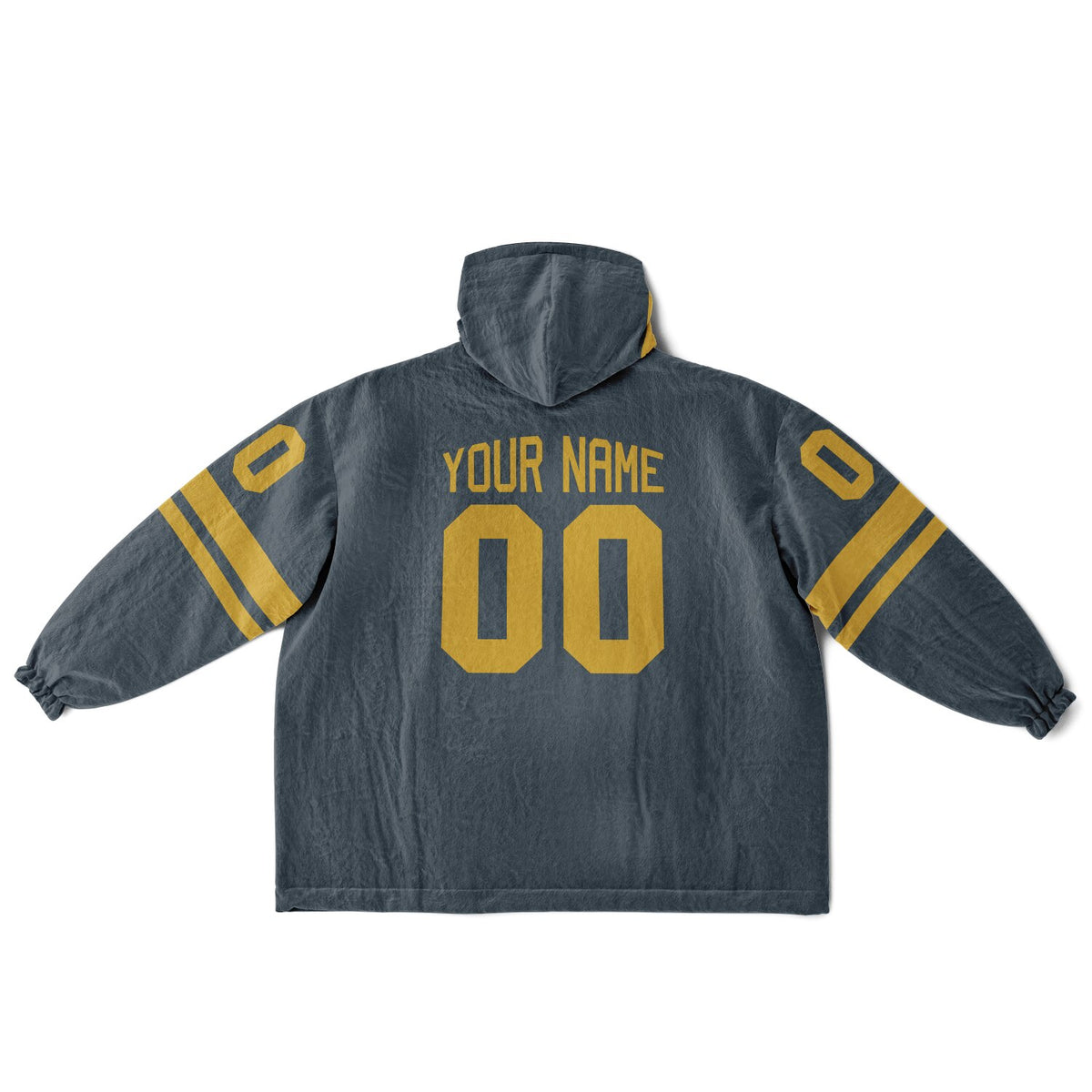 Charcoal & Mustard Superfan Reversible