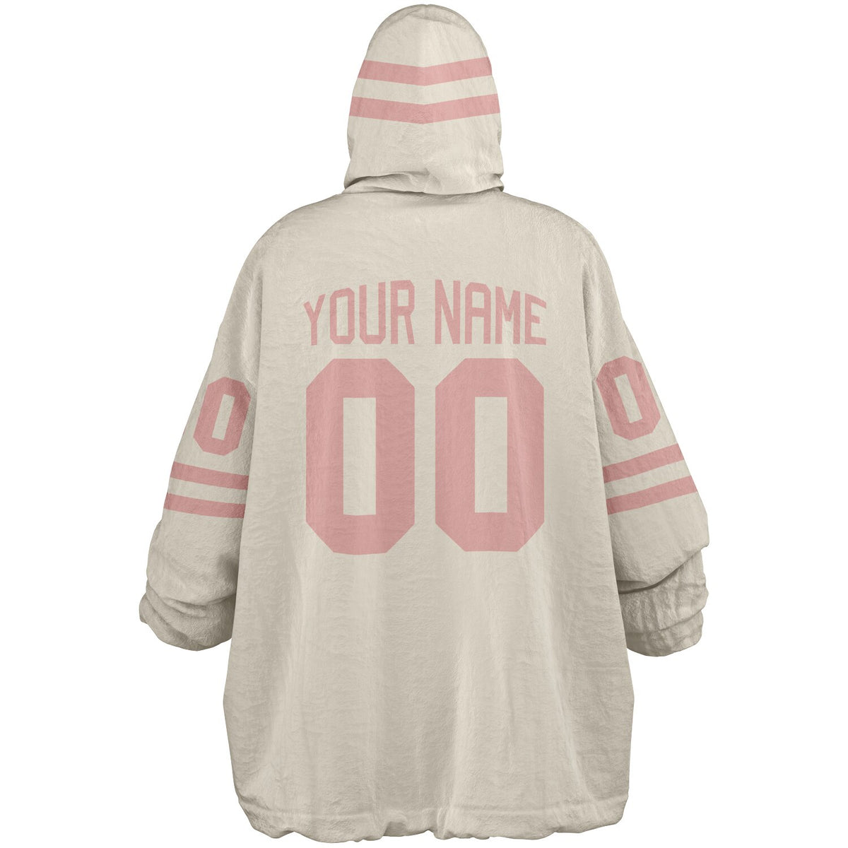 Blush Pink & Cream Superfan Reversible