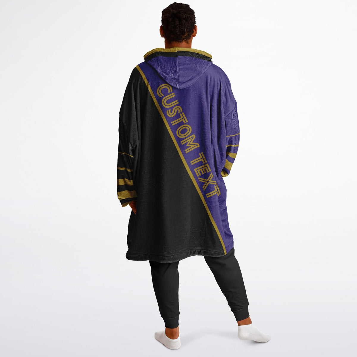 Purple Black Dark Gold Split Decision