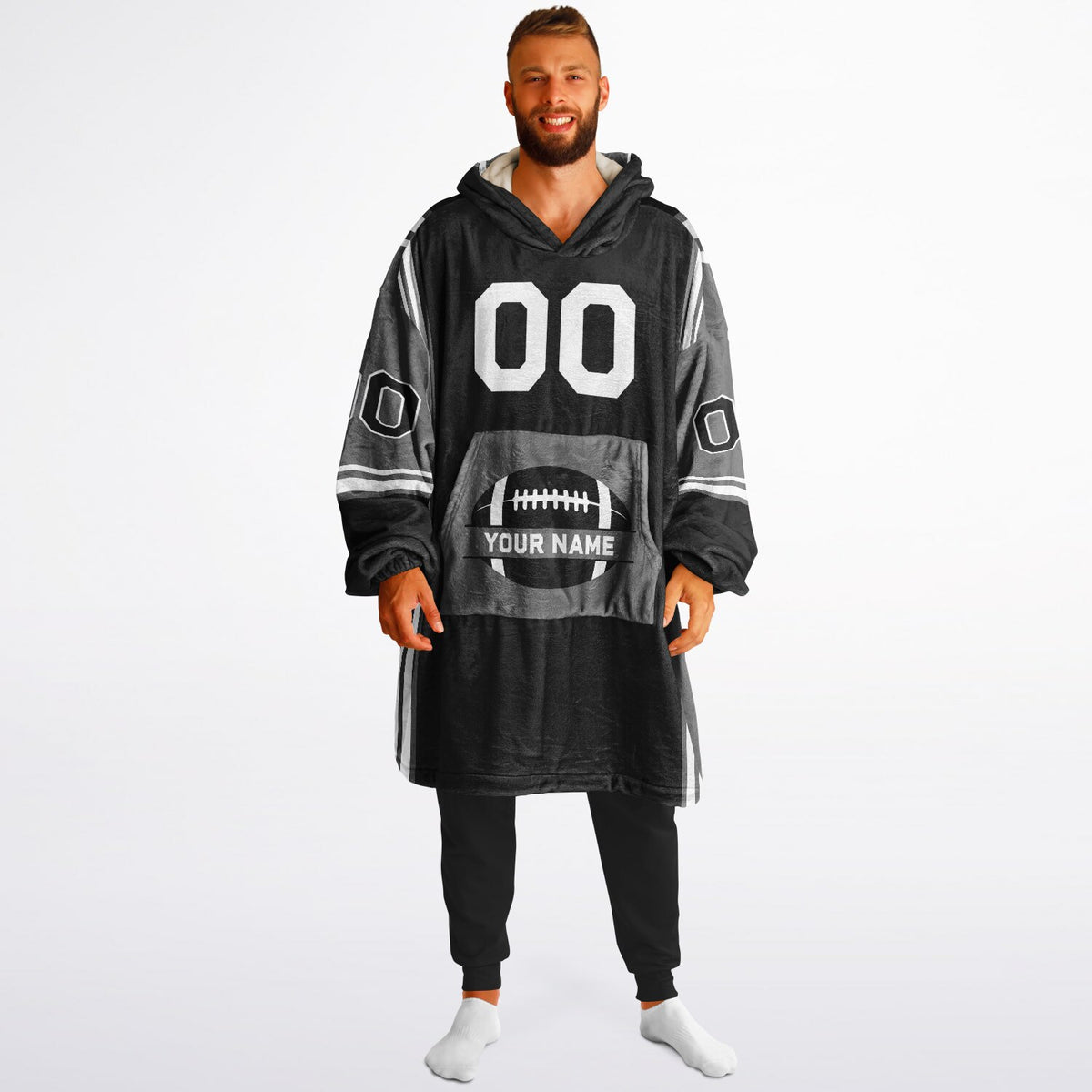 Black Gray White Bold