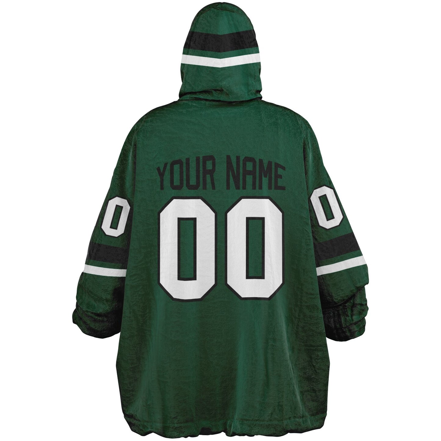 Green/Black/White Superfan Reversible