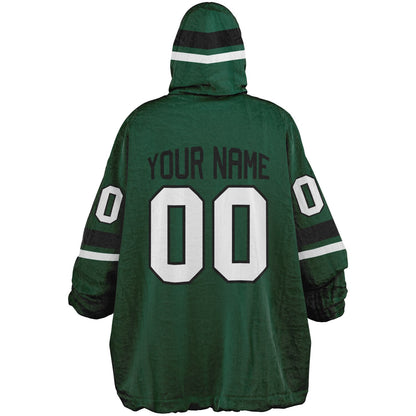 Green/Black/White Superfan Reversible
