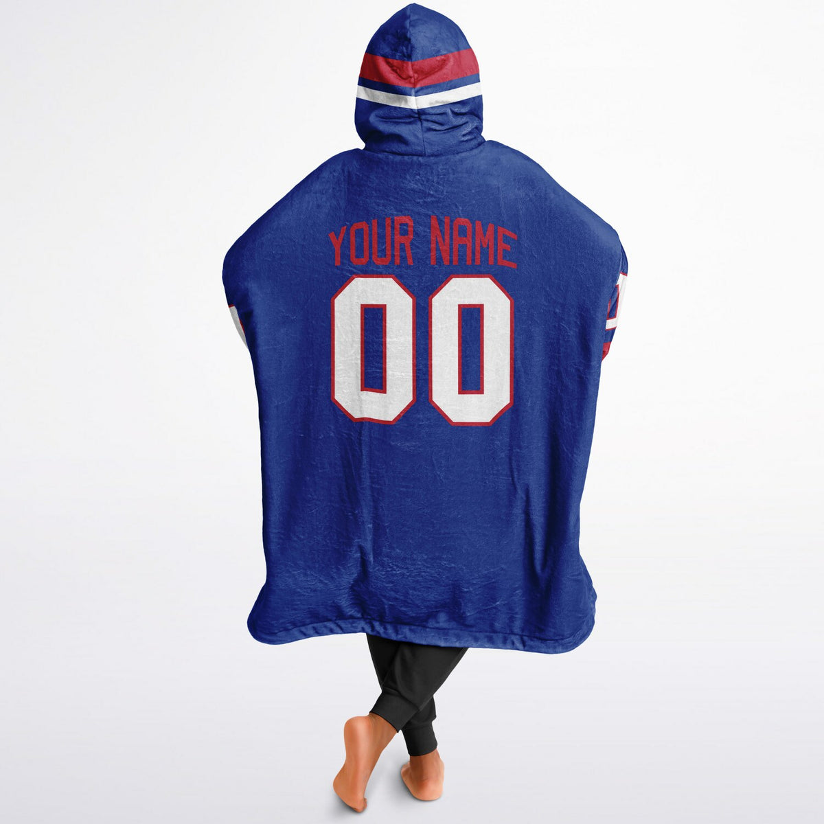 Blue/Red/White Superfan Reversible