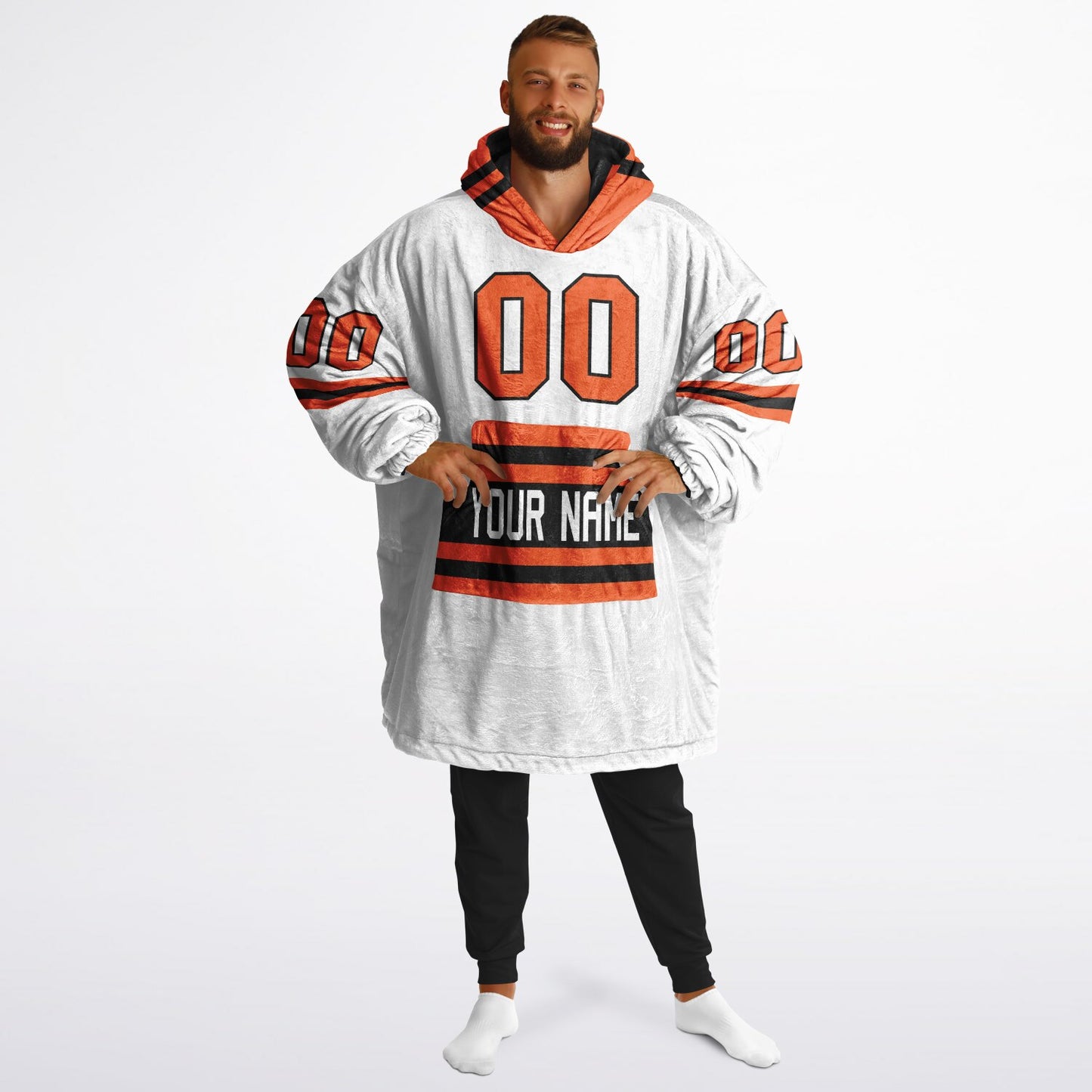 Black/Orange Superfan Reversible