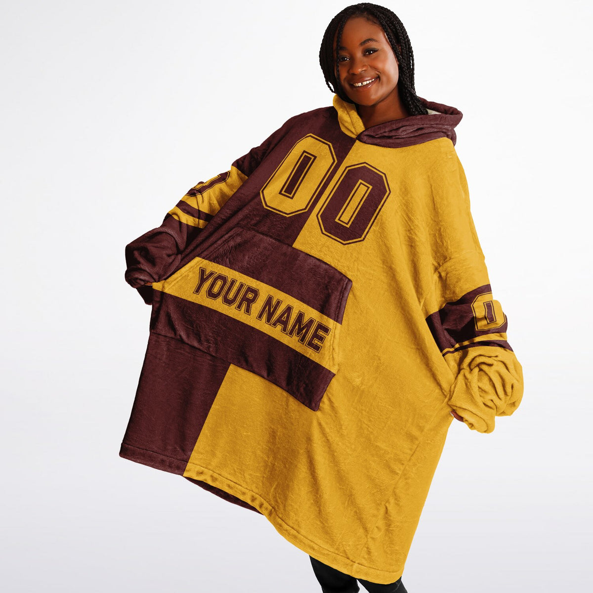 Burgundy/Gold Halftime