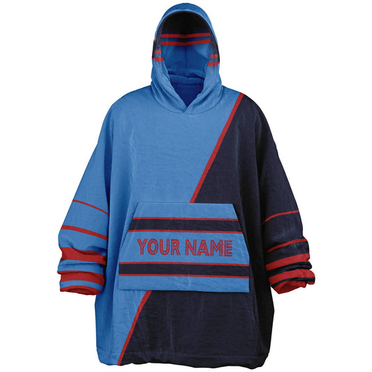 Light Blue/Navy/Red Everyday Reversible