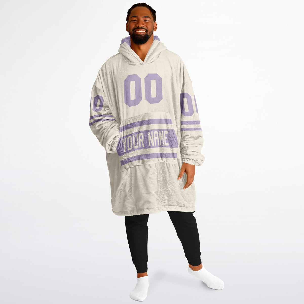Lavender & Cream Superfan Reversible