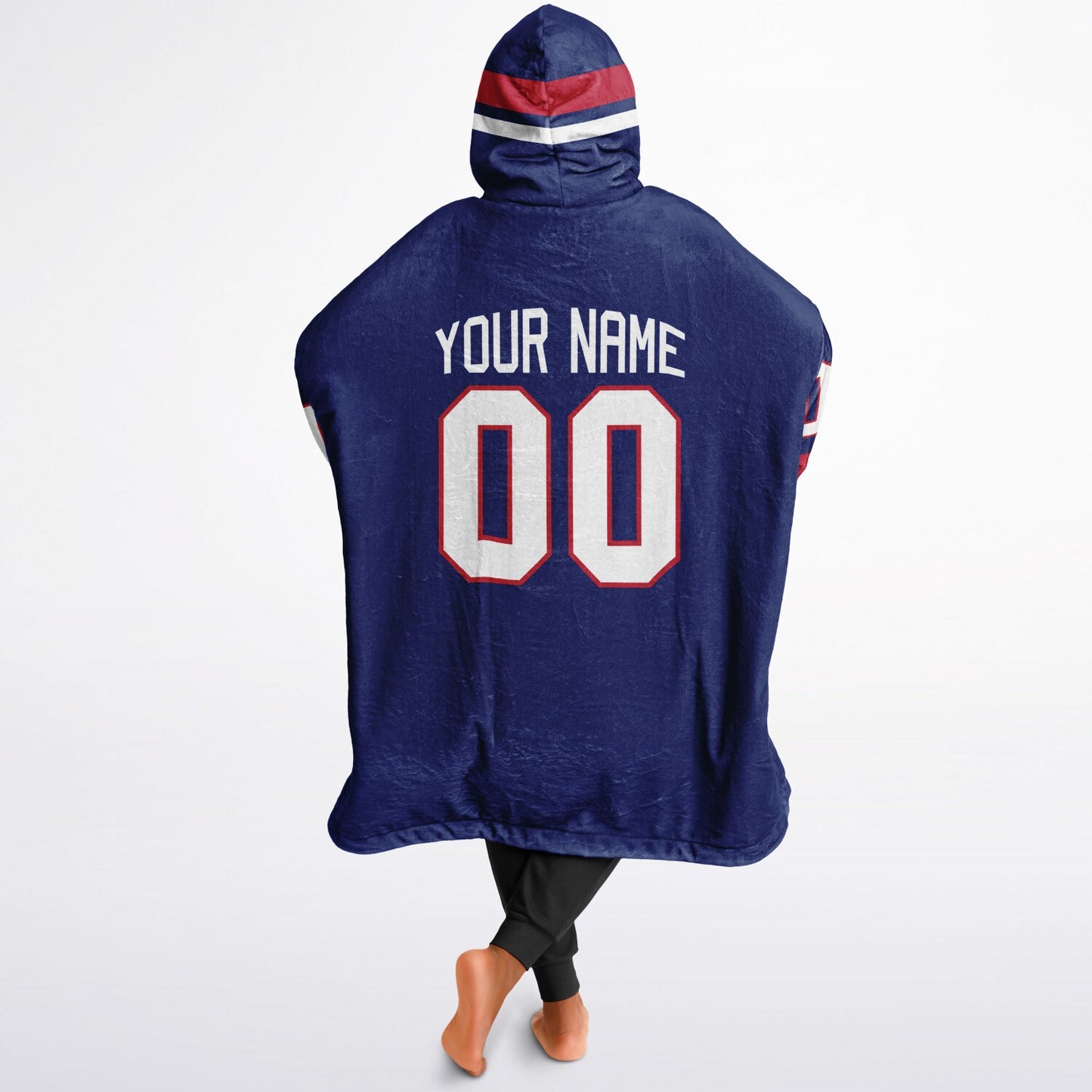 Dark Blue/Red/White Superfan Reversible