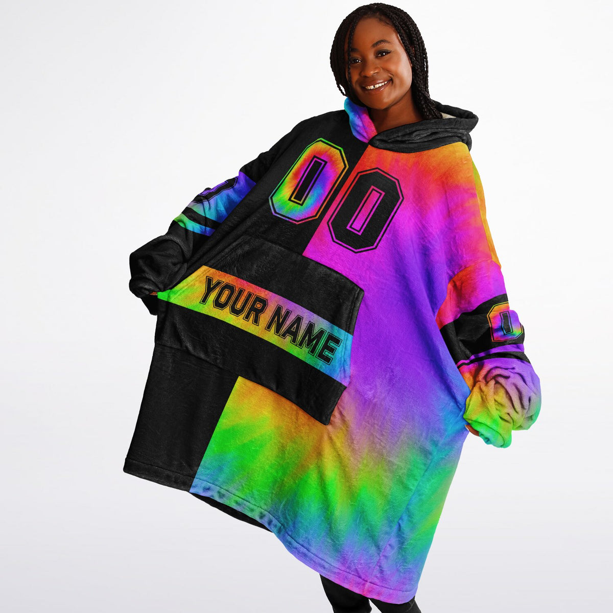 Tie Dye & Black Halftime