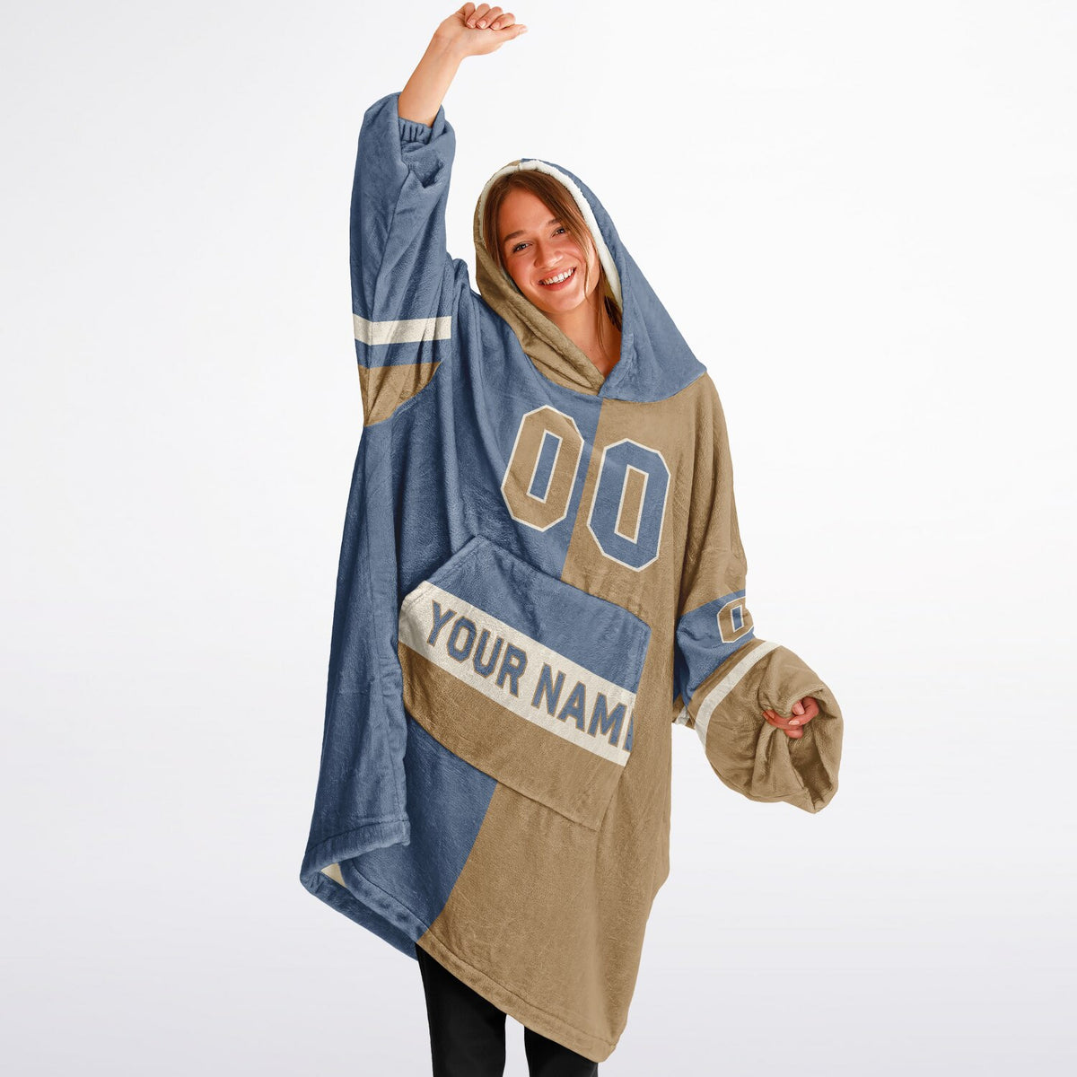 Slate Blue Cream Camel Halftime