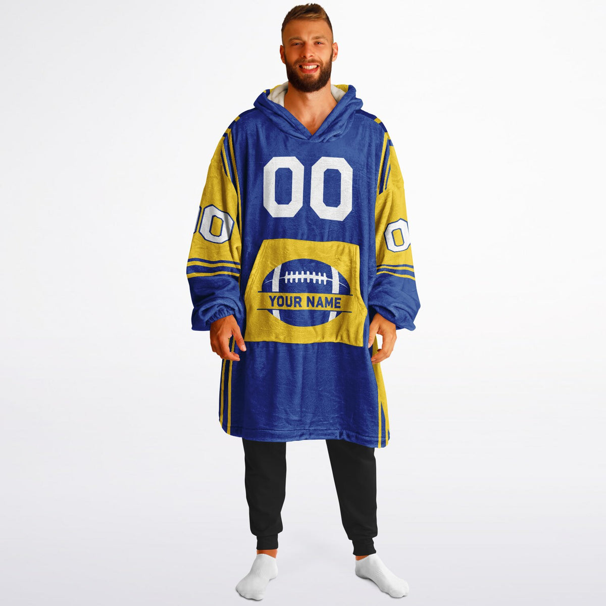 Blue/Yellow Bold