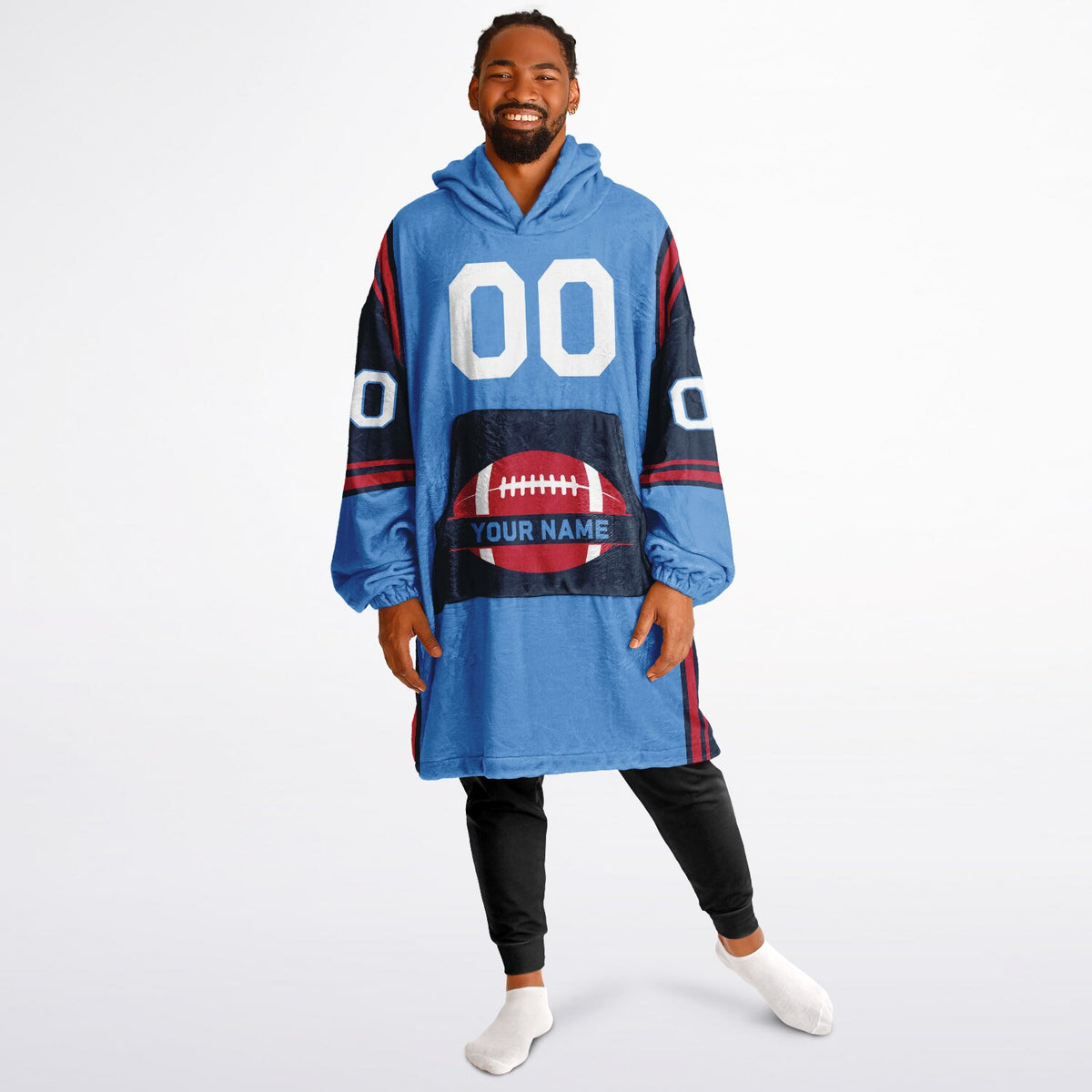 Light Blue/Navy/Red Bold