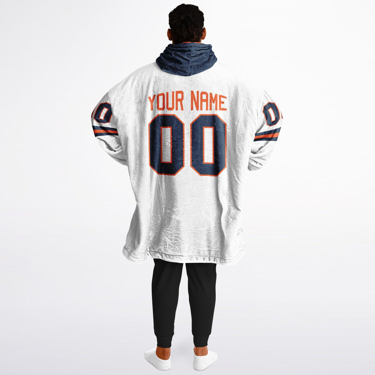 Orange/Navy Superfan Reversible