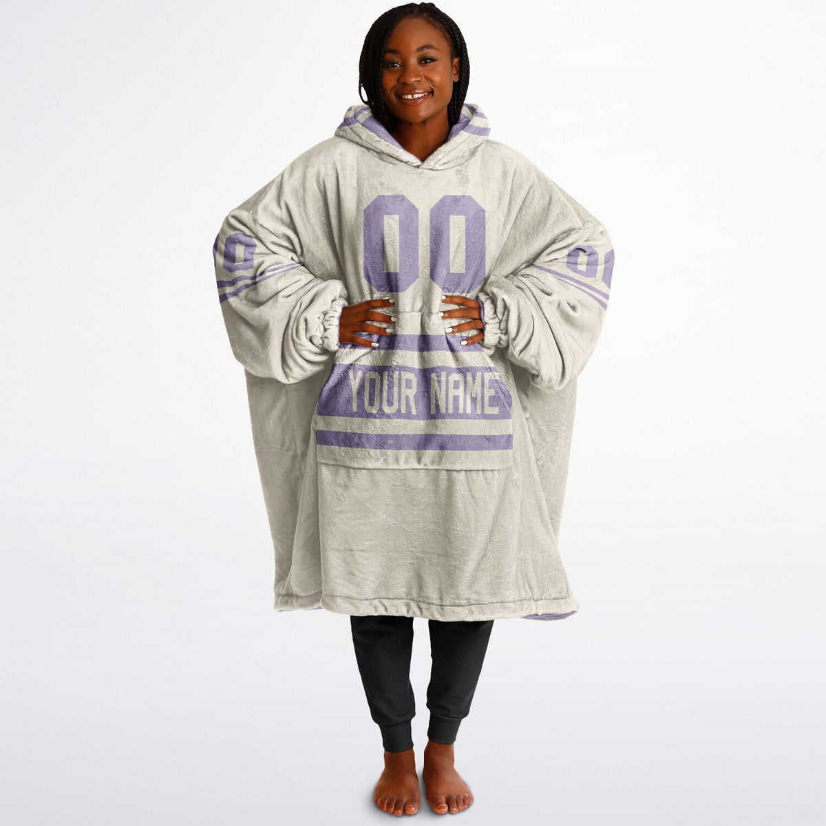 Lavender & Cream Superfan Reversible