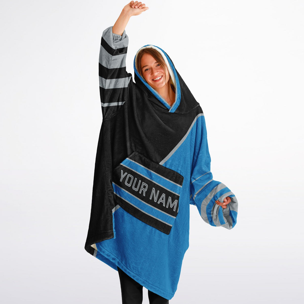 Black Blue Silver Split Decision