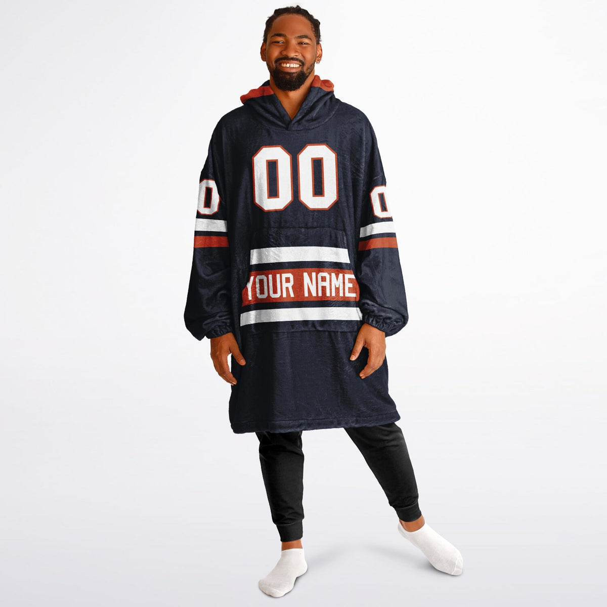 Navy Orange White Classic