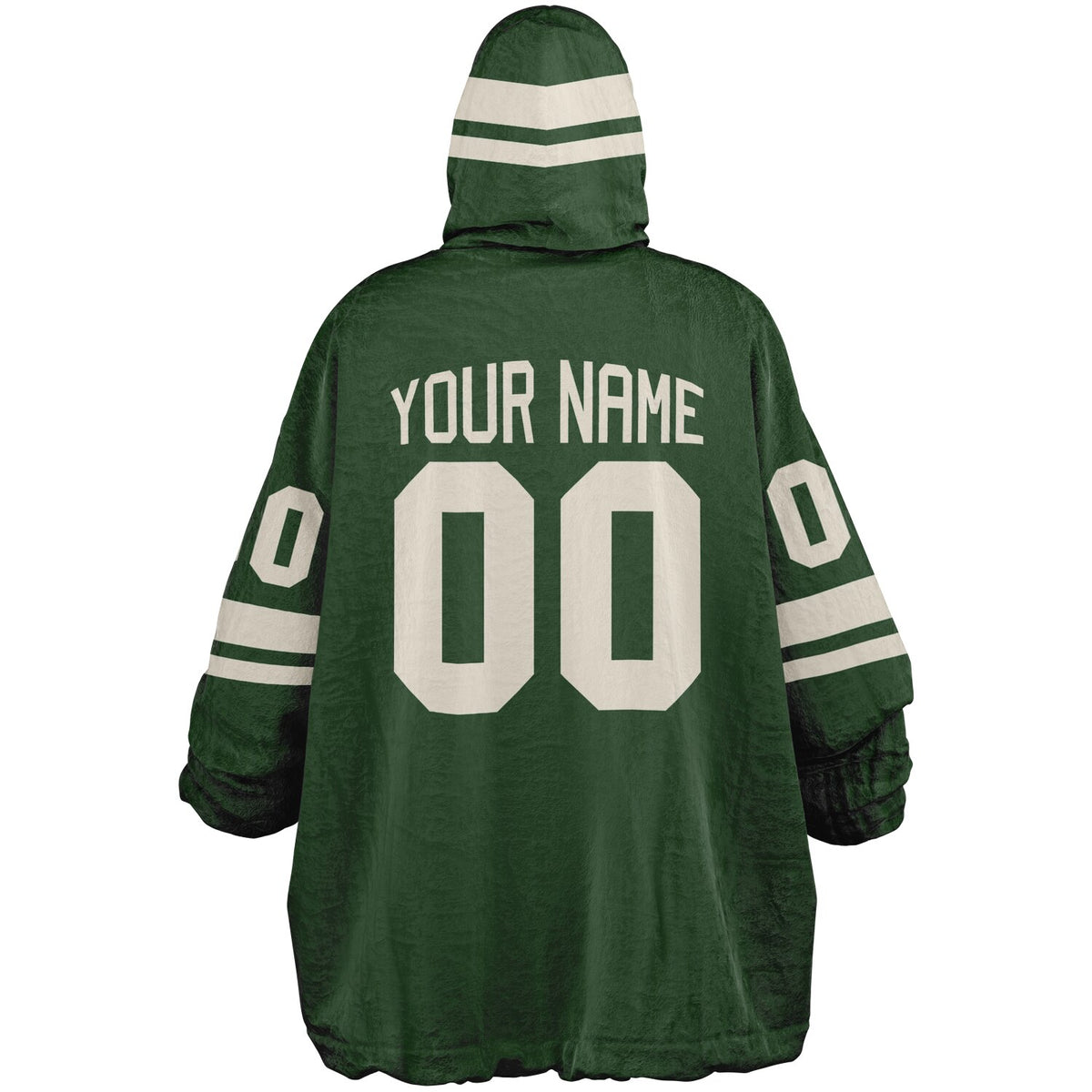 Forest Green & Cream Superfan Reversible