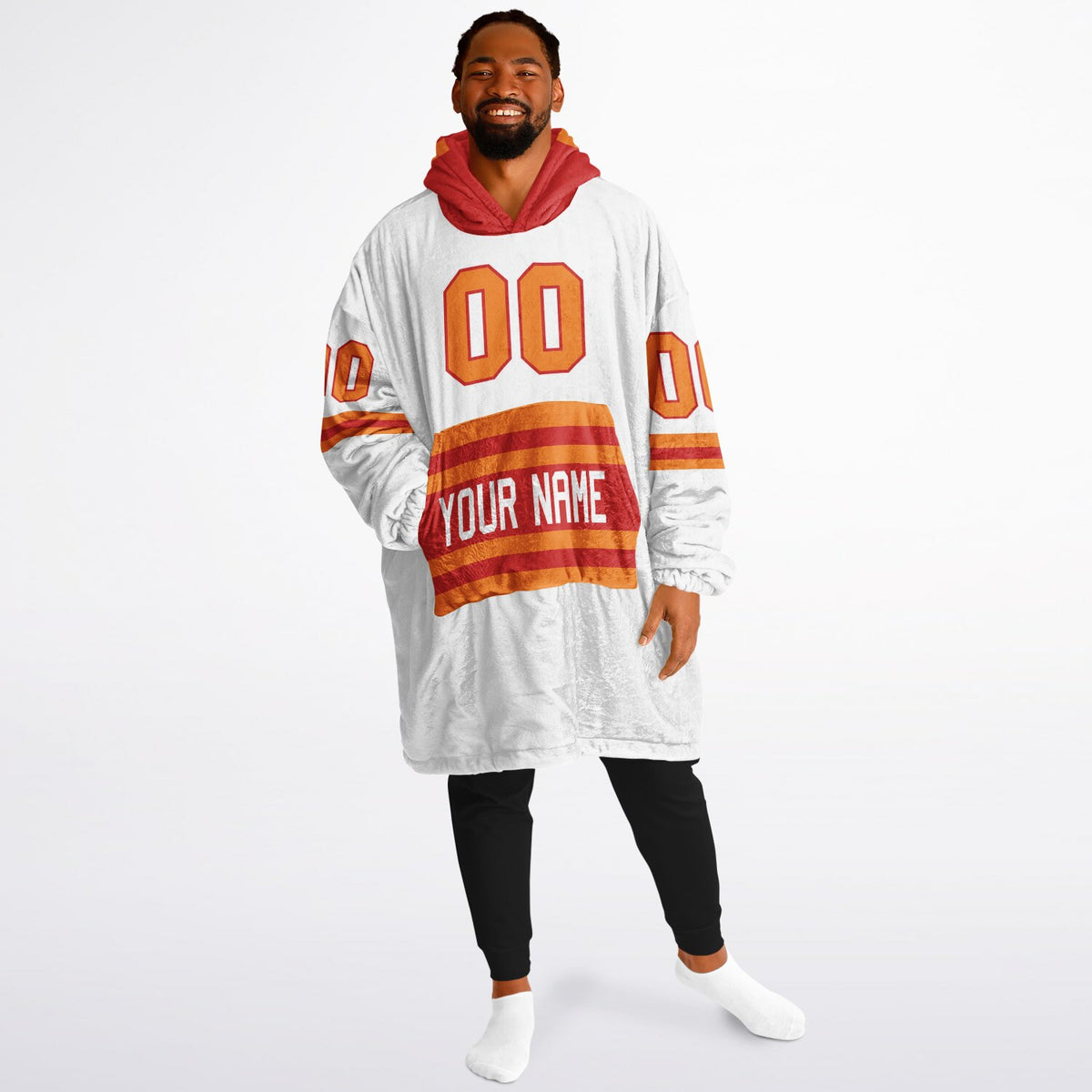 Red/Orange Superfan Reversible