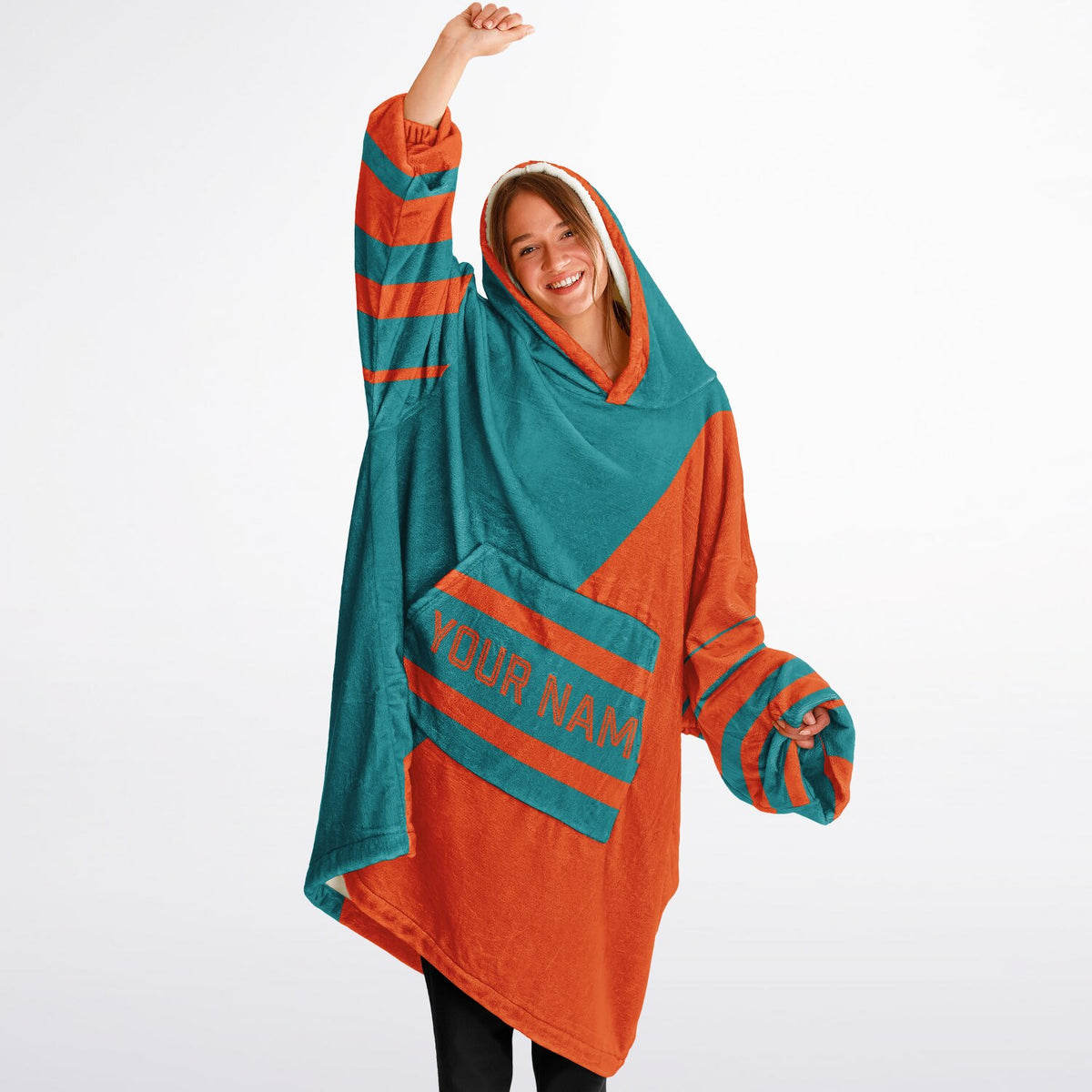Teal & Orange Split Decision