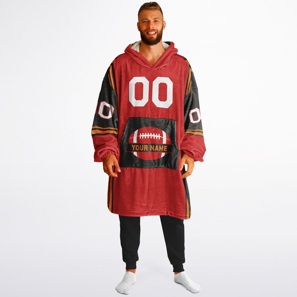 Red/Pewter/Orange Bold