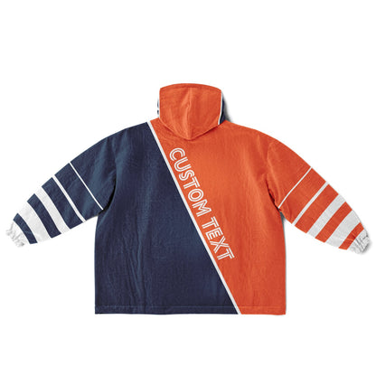 Orange/Navy/White Everyday Reversible