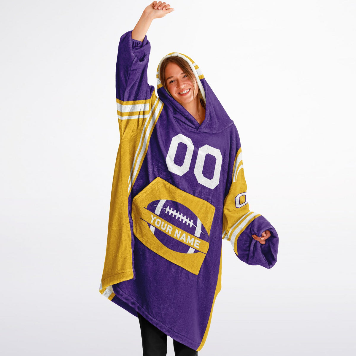 Purple/Gold/White Bold