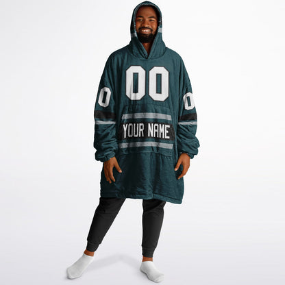 Midnight Green/Black/Silver Superfan Reversible