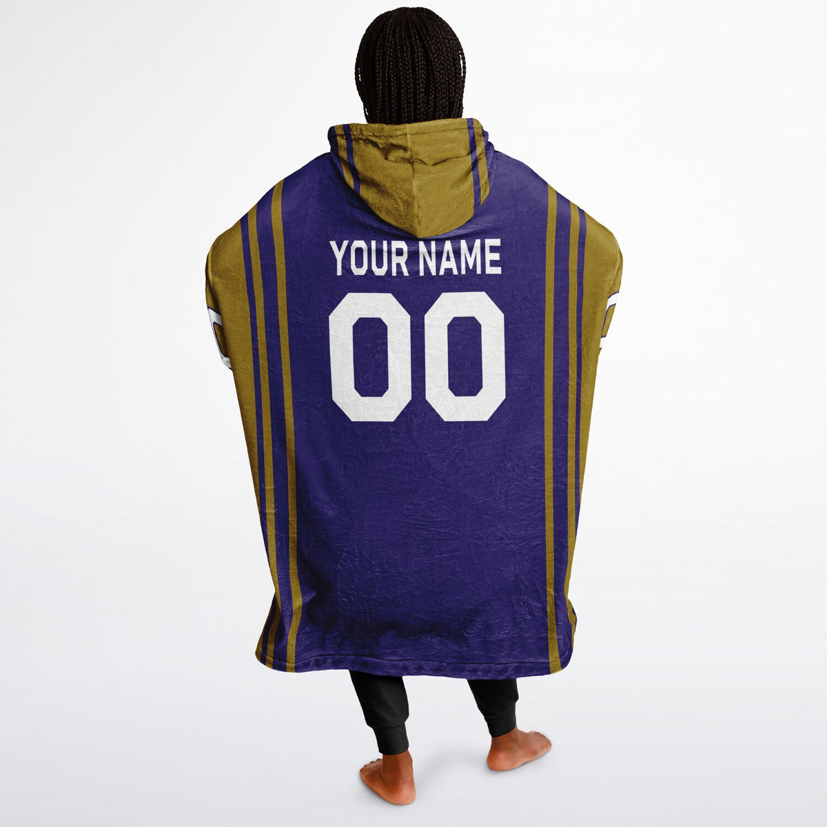Purple Dark Gold Bold