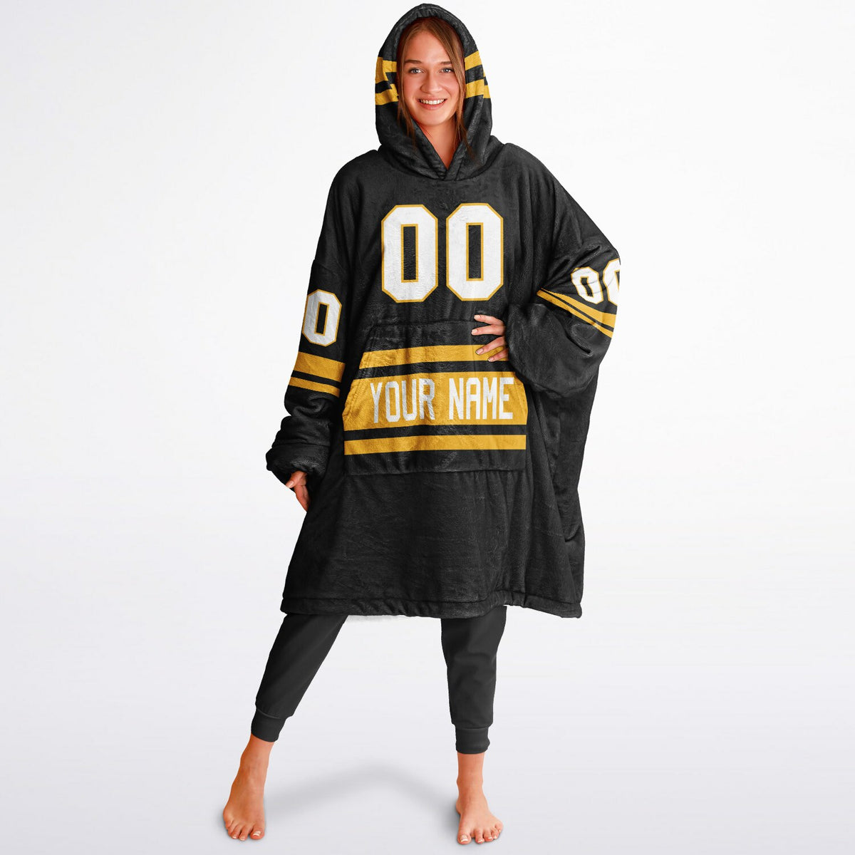 Black/Gold Superfan Reversible