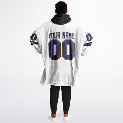 Purple/Black/Metallic Gold Superfan Reversible