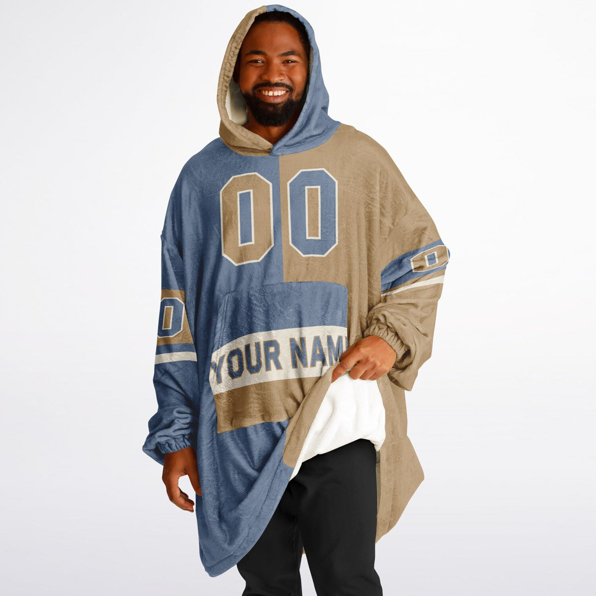Slate Blue Cream Camel Halftime