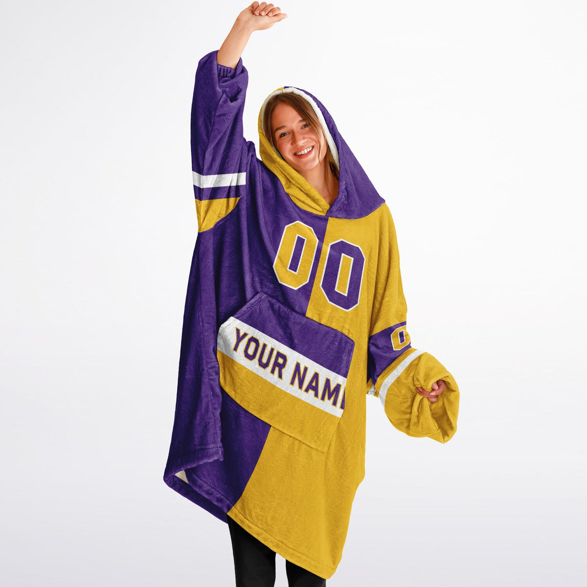 Purple/Gold/White Halftime