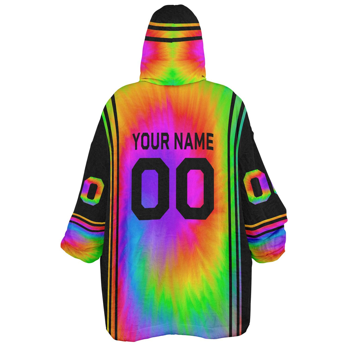 Tie-Dye & Black Bold