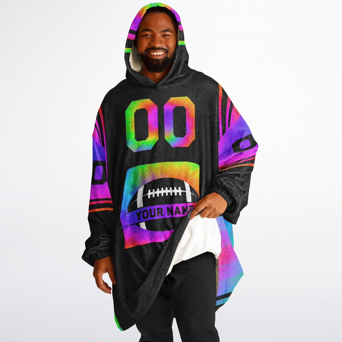 Black & Tie Dye Bold