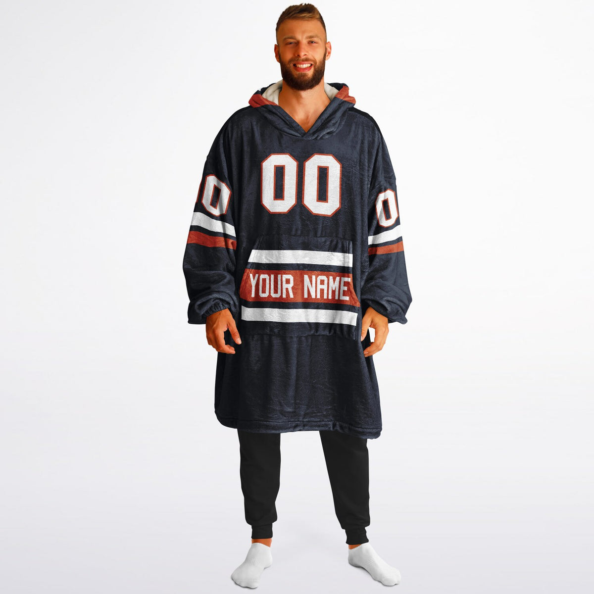 Navy Orange White Classic